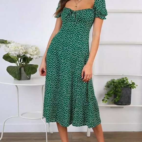 One left▪️Clara Midi Dress - Picture 3 of 8